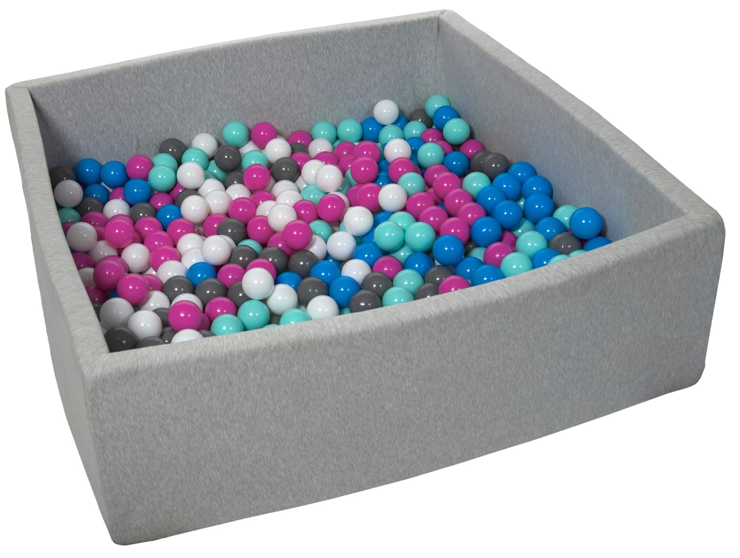 Ballons de vinyle colorés pour la piscine