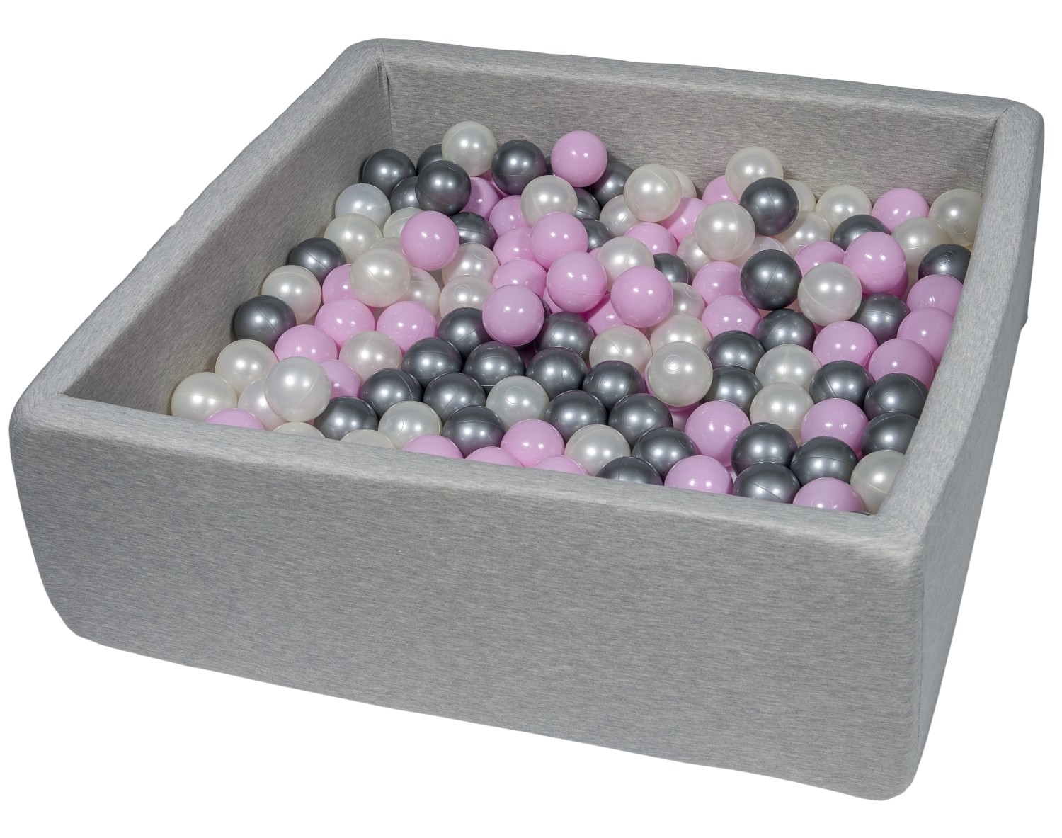 Soft Jersey Baby Kids Children Ball Pit with 300 balls, Gift, 90x90 cm - Picture 23 of 23