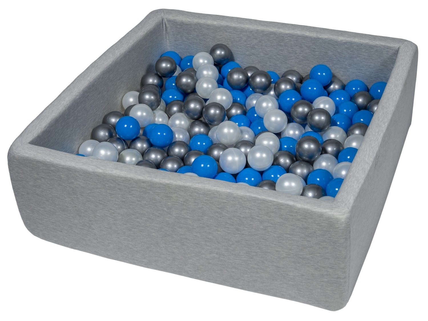 Soft Jersey Baby Kids Children Ball Pit with 300 balls, Gift, 90x90 cm - Picture 19 of 23