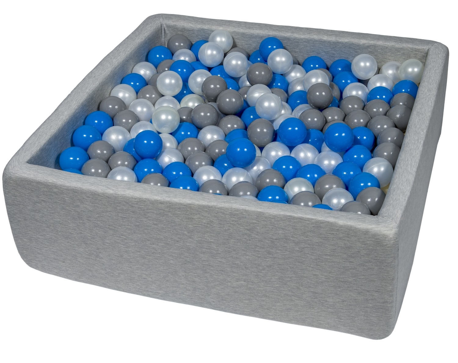 Soft Jersey Baby Kids Children Ball Pit with 450 balls, Gift, 90x90 cm - Picture 19 of 24
